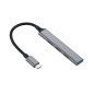 Equip 128961 hub di interfaccia USB 3.2 Gen 1 (3.1 Gen 1) Type-C 5000 Mbit/s Nero, Grigio