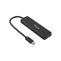 Equip 128964 hub di interfaccia USB 3.2 Gen 1 (3.1 Gen 1) Type-C 5000 Mbit s Nero