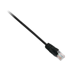 V7 Cavo Cat6 non schermato (UTP) nero da RJ45 maschio a RJ45 maschio 1m 3.3ft