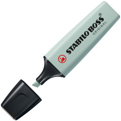 STABILO BOSS ORIGINAL NatureColors evidenziatore 4 pz Punta smussata Beige, Nero, Verde, Grigio chiaro