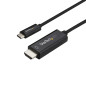 StarTech.com Cavo USB-C a HDMI da 3m - Cavetto USB 3.1 Tipo C a HDMI - 4k a 60Hz - Nero