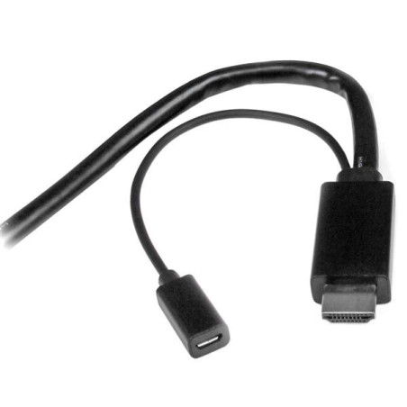 StarTech.com Cavo convertitore HDMI, DisplayPort o mini DisplayPort a HDMI - Adattatore DP e mDP a HDMI da 2m