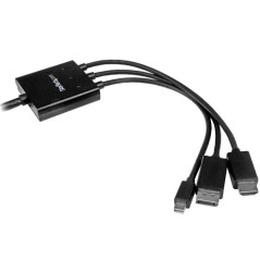 StarTech.com Cavo convertitore HDMI, DisplayPort o mini DisplayPort a HDMI - Adattatore DP e mDP a HDMI da 2m