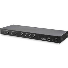 StarTech.com Matrice Switch HDMI 4x4 con controllo Audio e Ethernet - Switch Video HDMI 4K 60Hz - Splitter HDMI 2.0 montabile a