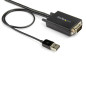 StarTech.com Cavo adattatore convertitore da VGA a HDMI da 3 m - Alimentazione USB - 1080p