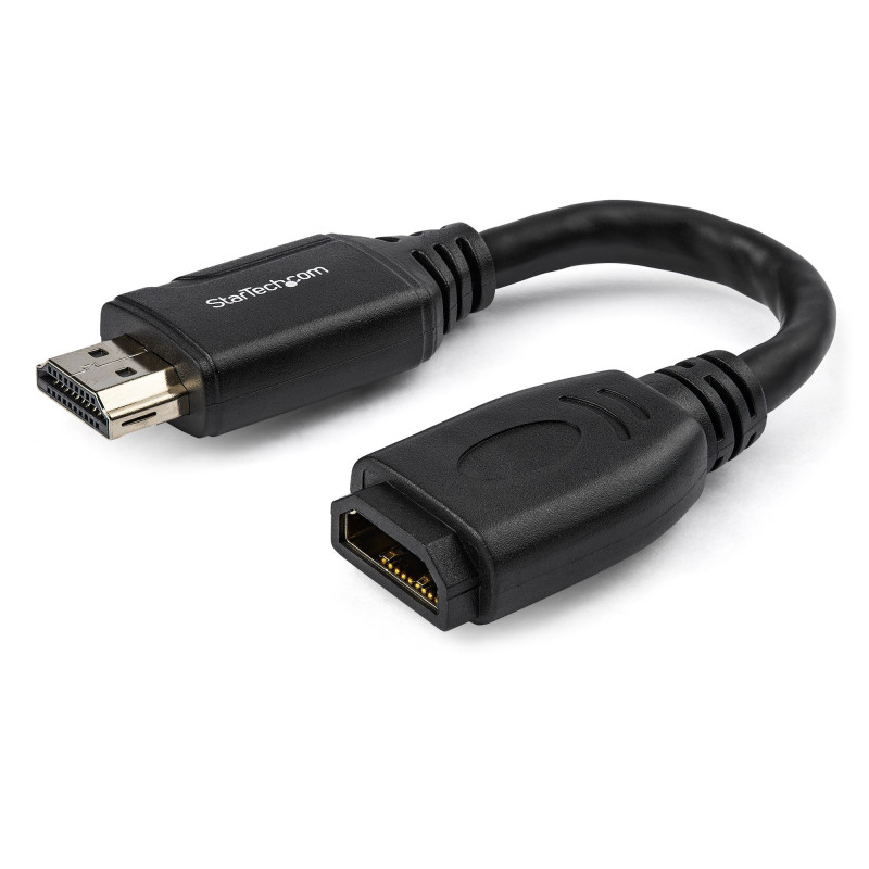 StarTech.com Cavo HDMI 2.0 prolunga salvaporta da 15cm - 4K 60Hz