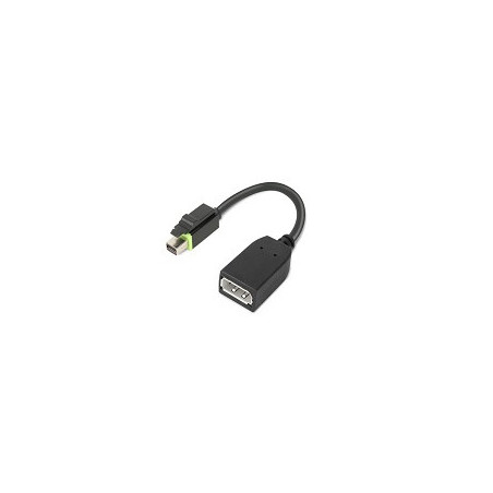 Lenovo 4X90Q93975 cavo e adattatore video Mini DisplayPort DisplayPort Nero