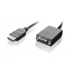 Lenovo HDMI / VGA 0,2 m Nero