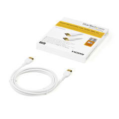 StarTech.com Cavo HDMI 2.0 certificato Premium da 2m - Cavo video HDMI con Ethernet ad alta velocità - UHD 4K 60Hz HDR - Cavo