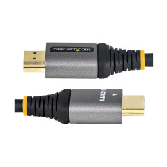 StarTech.com Cavo HDMI 2.0 Premium Certificato 5m - Cavo HDMI 4K 60Hz Ultra HD ad Alta Velocità con Ethernet - HDR10 ARC - Cavo