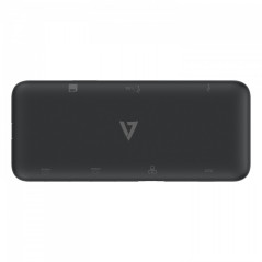 V7 UCMINIDOCKDUAL-PT replicatore di porte e docking station per laptop USB 3.2 Gen 1 (3.1 Gen 1) Type-C Nero