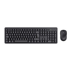 Trust TKM-360 tastiera Mouse incluso Ufficio RF Wireless QWERTY Italiano Nero