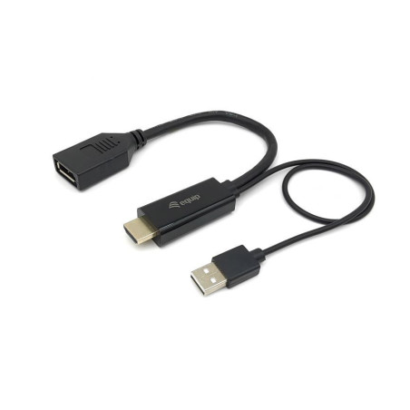 Equip 119039 cavo e adattatore video 0,15 m HDMI tipo A (Standard) DisplayPort Nero