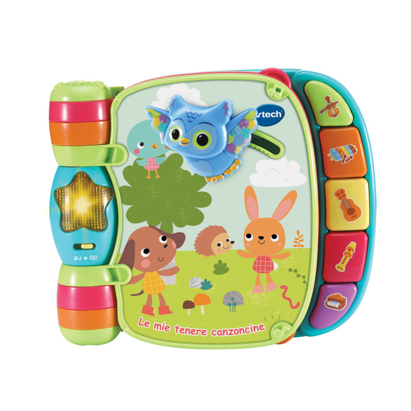 VTech Baby Il mio primo libro interattivo - Le mie tenere canzoncine