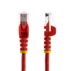 StarTech.com Cavo di rete CAT 5e - Cavo Patch Ethernet RJ45 UTP Rosso da 2m antigroviglio