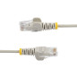 StarTech.com Cavo di Rete Ethernet Snagless CAT6 da 3m - Cavo Patch antigroviglio slim RJ45 - Grigio