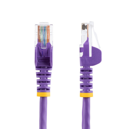 StarTech.com Cavo di Rete da 7m Viola Cat5e Ethernet RJ45 Antigroviglio