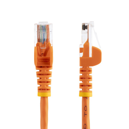 StarTech.com Cavo di Rete da 7m Arancio Cat5e Ethernet RJ45 Antigroviglio