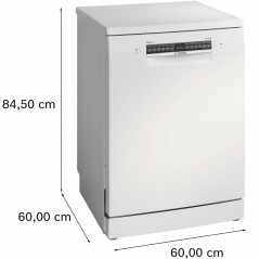 Bosch Serie 4 SMS4HMW06E Lavastoviglie da libera installazione 60 cm Bianco Classe D