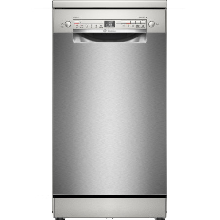 Bosch Serie 2 SPS2HKI58E Lavastoviglie da libera installazione 45 cm Acciaio Classe E