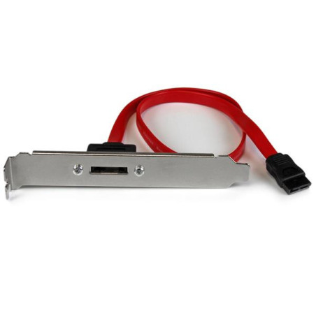 StarTech.com Adattatore su Staffa SATA a eSATA - Scheda Serial ATA ad eSATA ad 1 porta con cavo da 45 cm