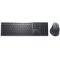 DELL KM900 tastiera Mouse incluso Ufficio RF senza fili + Bluetooth QWERTY US International Grafite