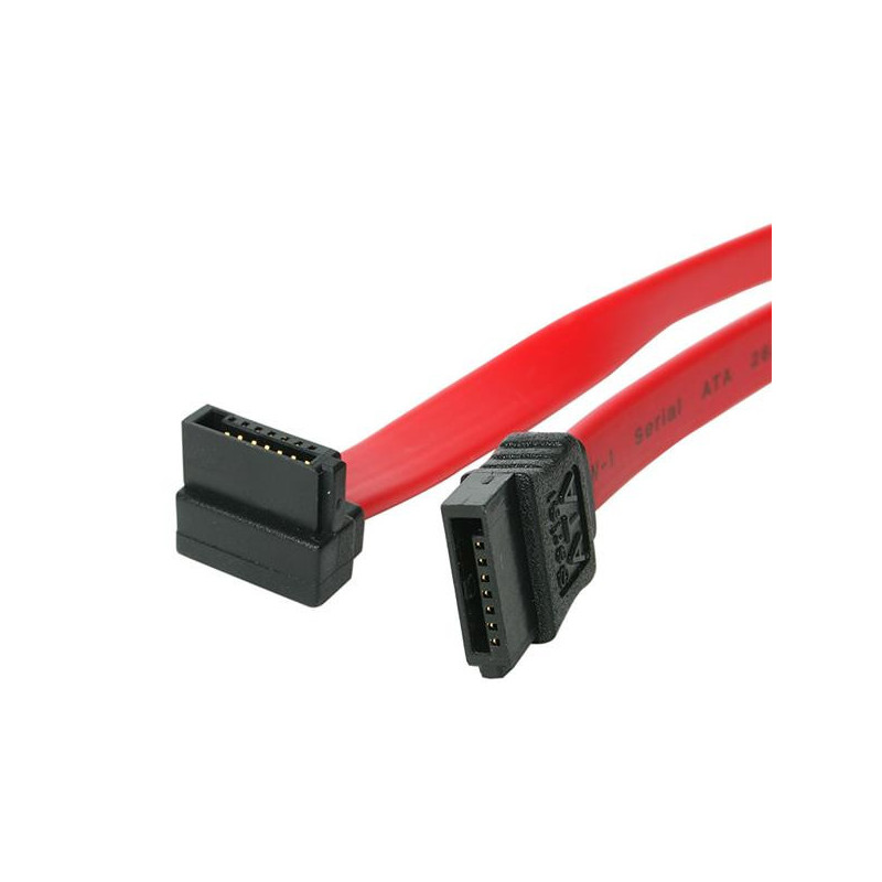 StarTech.com Cavo SATA a Serial ATA angolato a destra - Cavo SATA a SATA di Tipo L da 45 cm