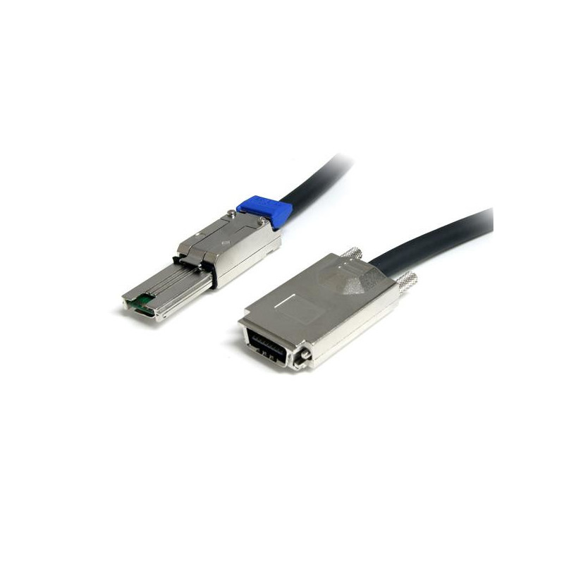 StarTech.com Cavo SAS Serial Attached SCSI esterno 2m - Da SFF-8470 a SFF-8088