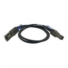 QNAP CAB-SAS20M-8644-8088 cavo Serial Attached SCSI (SAS) 2 m Nero, Metallico