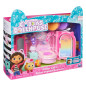 Gabby's Dollhouse Primp and Pamper Bathroom con personaggio MerCat, 3 accessori, 3 mobili e 2 scatole con sorpresa, giocattoli