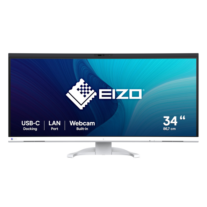 EIZO FlexScan EV3450XC-WT LED display 86,6 cm (34.1") 3440 x 1440 Pixel UltraWide Quad HD Bianco