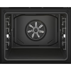 Beko b300 Forno Multifunzione BBIMA13302BMPE Pirolitico con AirFry, , 9 Funzioni, A+, Cristallo Nero e Inox