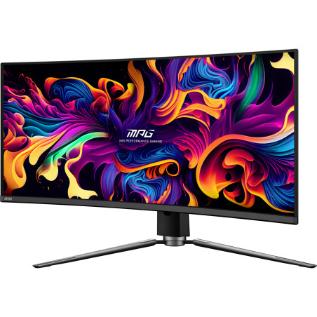 MSI MPG 341CQPX QD-OLED Monitor PC 86,4 cm (34") 3440 x 1440 Pixel UltraWide Quad HD QDOLED Nero