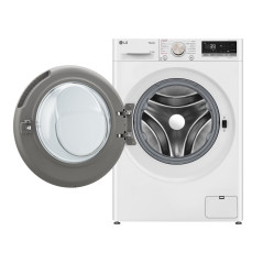 LG D4R7011TSWG Lavasciuga 11 6kg AI DD, Classe D, 1400 giri, TurboWash 360, Vapore, Wi-Fi