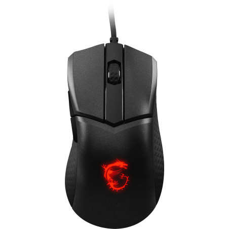 MSI CLUTCH GM31 LIGHTWEIGHT mouse Gaming Mano destra USB tipo A Ottico 12000 DPI