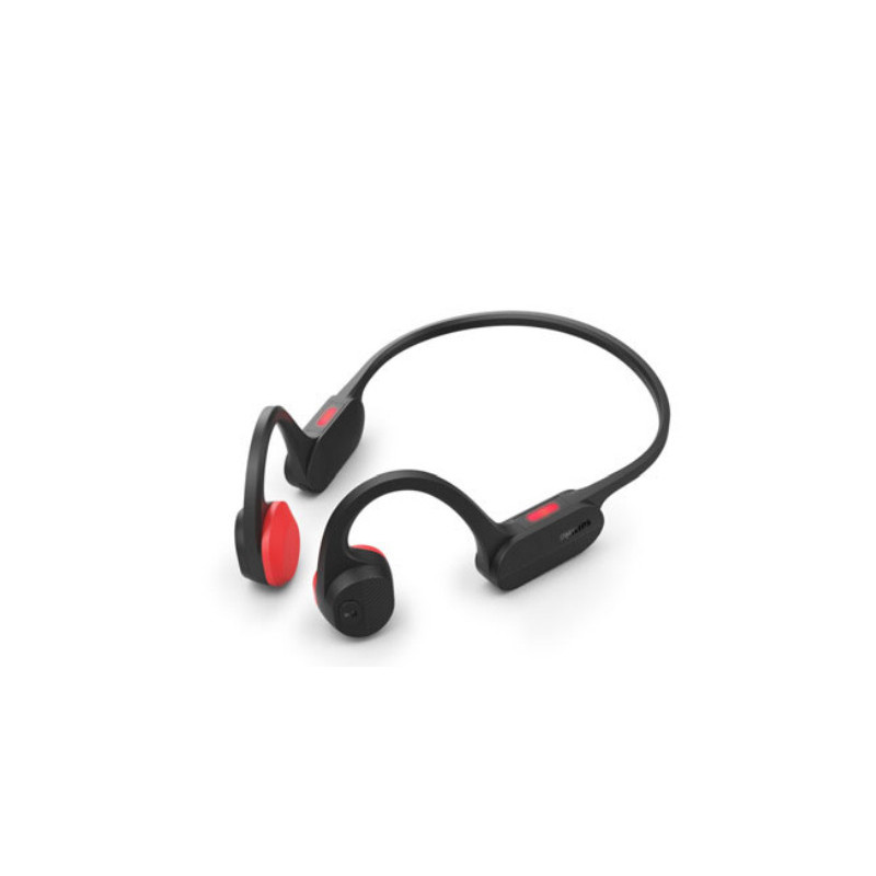 Philips TAA5608BK Auricolare Wireless A Padiglione Bluetooth Nero, Rosso