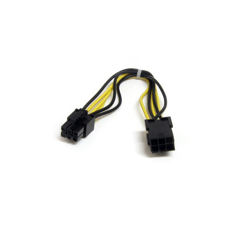 StarTech.com Cavo di estensione alimentatore PCI Express 6 pin 20 cm