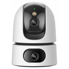 Imou Ranger DUAL 3K(3MP+3MP) Telecamera WiFi Interno con Doppia Lente, 360°PTZ Telecamera da Interno, Rilevamento Umano,