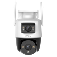 Imou Crusier DUAL 2K (3MP+3MP) Telecamera Wi-Fi Esterno Doppio Obiettivo, 360°PTZ Videocamera Sorveglianza Esterno con Visione