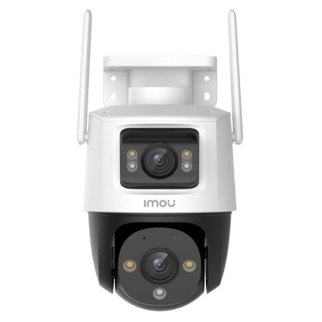 Imou Crusier DUAL 2K (3MP+3MP) Telecamera Wi-Fi Esterno Doppio Obiettivo, 360°PTZ Videocamera Sorveglianza Esterno con Visione