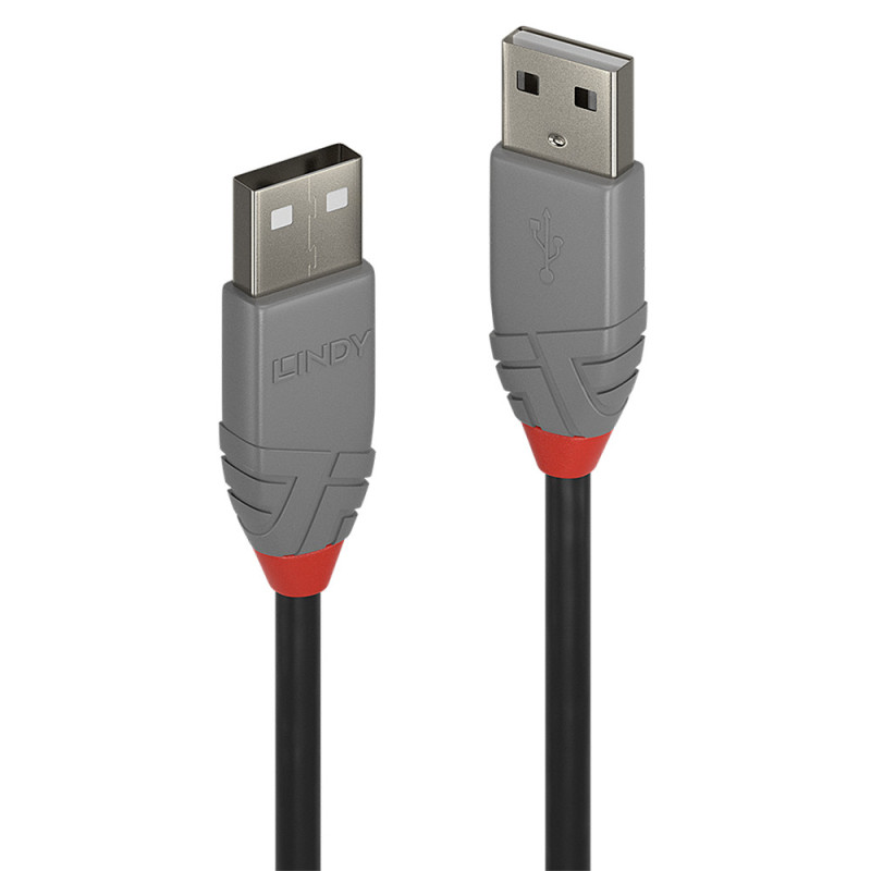 Lindy 36695 cavo USB USB 2.0 5 m USB A Nero