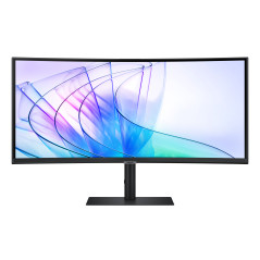 Samsung S65VC Monitor PC 86,4 cm (34") 3440 x 1440 Pixel UltraWide Quad HD LCD Nero