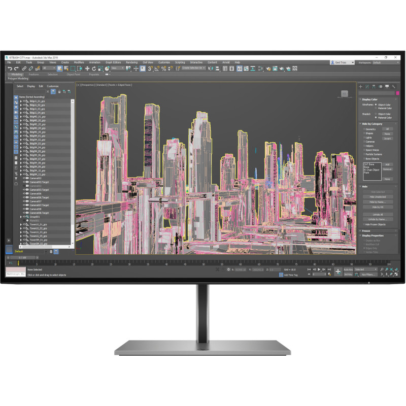 HP Z27u G3 Monitor PC 68,6 cm (27") 2560 x 1440 Pixel 2K Ultra HD LED Nero