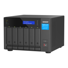 QNAP TVS-H674T-I5-32G server NAS e di archiviazione Tower Intel® Core™ i5 i5-12400 32 GB DDR4 HDD QNAP QTS Nero