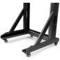 StarTech.com Server Rack a 2 Montanti 42U Open Frame, Armadio Rack di Rete 19" con Ruote, Rack Server 19 Pollici a Telaio