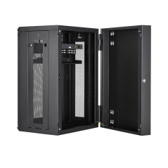 StarTech.com Armadio per Server Rack Montabile a Parete 18U - Armadio a Cerniera fino a 20" (50cm) di profondità