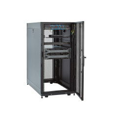 StarTech.com Armadio rack per server 25U - Profondità regolabile da 7-35" a 4 montanti con chiusura a chiave - Armadio mobile