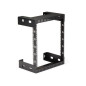 StarTech.com 12U 19" Rack di rete per montaggio a parete a 2 staffe - Rack a muro profondo 12"/30cm a telaio aperto. Rack per