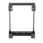 StarTech.com 12U 19" Rack di rete per montaggio a parete a 2 staffe - Rack a muro profondo 12"/30cm a telaio aperto. Rack per