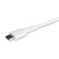 StarTech.com Cavo durevole da USB-C a Lightning da 1m bianco - Cavo di alimentazione/sincronizzazione in Fibra aramidica